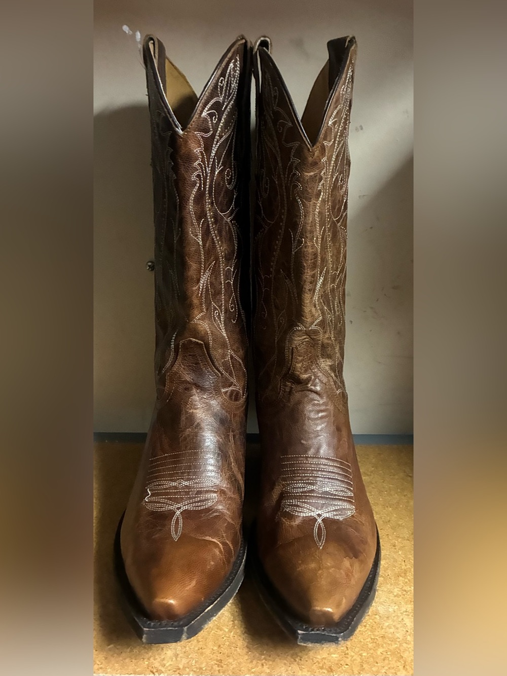 Idyllwind Miranda Lambert Women’s Size 6B Brown Distressed Leather Western Cowbo
